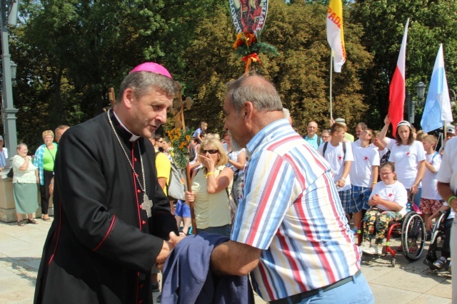 Powitanie pielgrzymki żywieckiej na Jasnej Górze - 2016