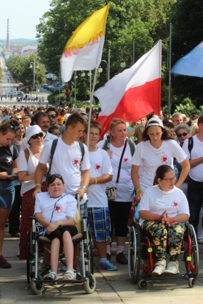 Powitanie pielgrzymki żywieckiej na Jasnej Górze - 2016