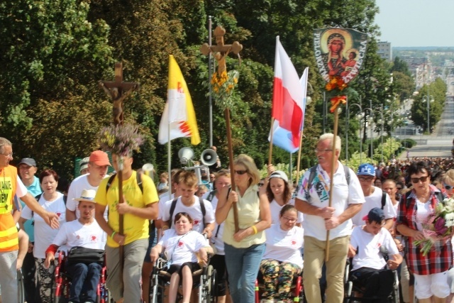 Powitanie pielgrzymki żywieckiej na Jasnej Górze - 2016