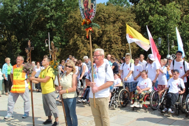 Powitanie pielgrzymki żywieckiej na Jasnej Górze - 2016