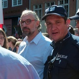 Zajścia przed bazyliką Mariacką