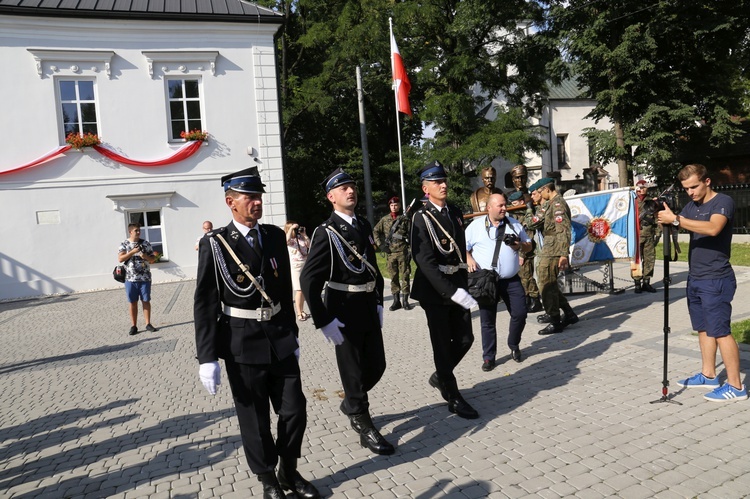 Piłsudski i Wieniawa w Bobowej