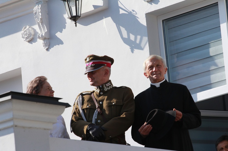 Piłsudski i Wieniawa w Bobowej