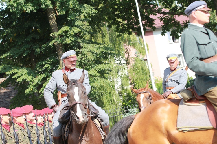 Piłsudski i Wieniawa w Bobowej