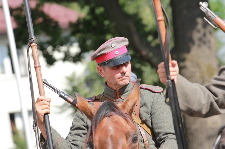 Piłsudski i Wieniawa w Bobowej