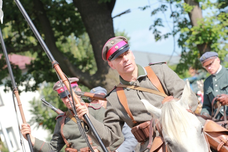 Piłsudski i Wieniawa w Bobowej