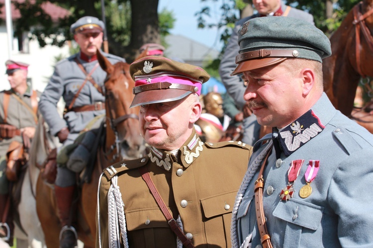 Piłsudski i Wieniawa w Bobowej