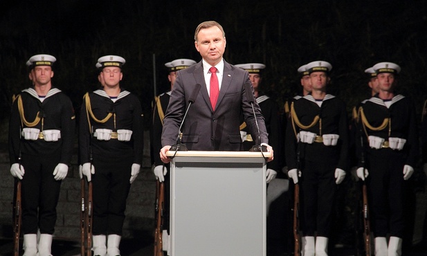 Andrzej Duda: "To był czyn wielkiego bohaterstwa"