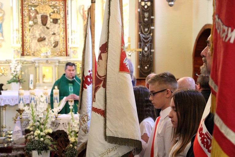 Msza św. w sanktuarium w Głogowcu sparwowana była w intencji byłych i obecnych członków NSZZ "Solidarność"