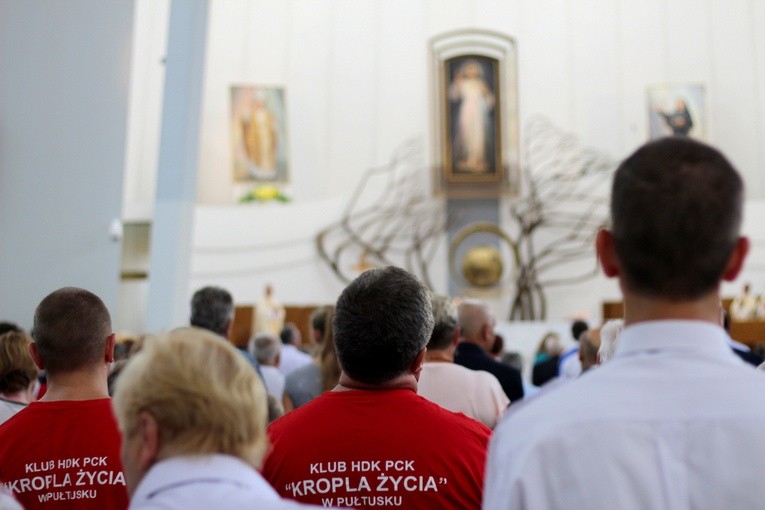 Pielgrzymka Honorowych Dawców Krwi i Szpiku Kostnego do Łagiewnik A. D. 2016