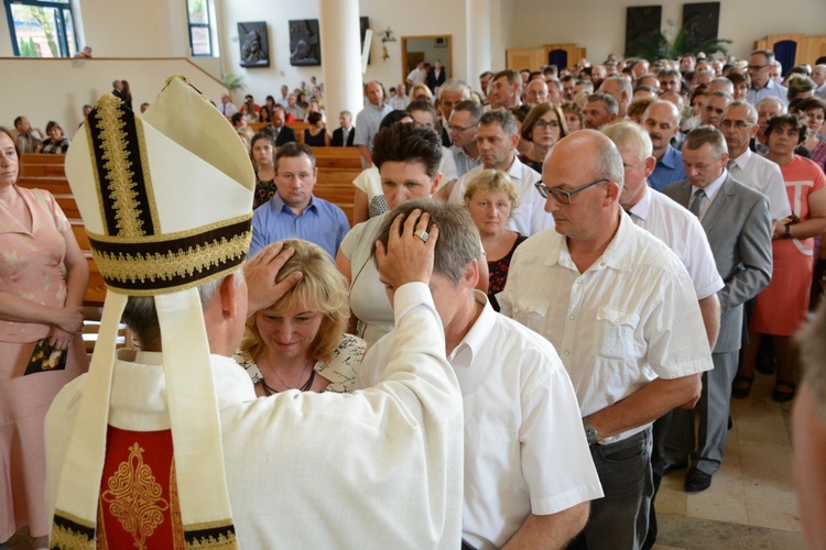 Dziękczynienie srebrnych jubilatów małżeńskich