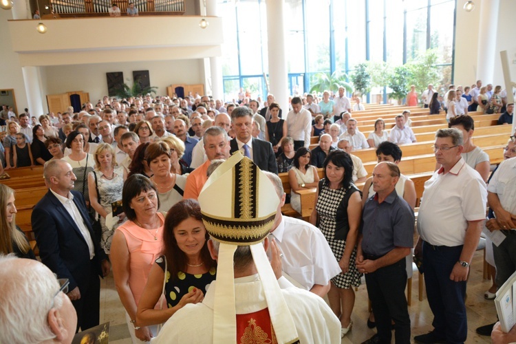 Dziękczynienie srebrnych jubilatów małżeńskich