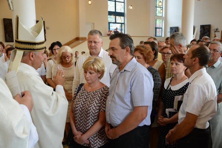 Dziękczynienie srebrnych jubilatów małżeńskich