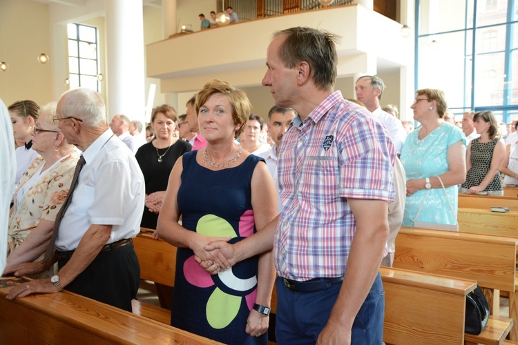 Dziękczynienie srebrnych jubilatów małżeńskich