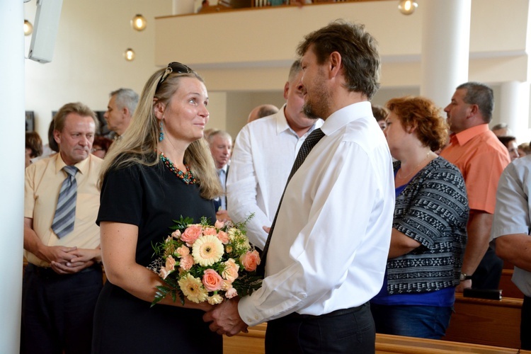 Dziękczynienie srebrnych jubilatów małżeńskich