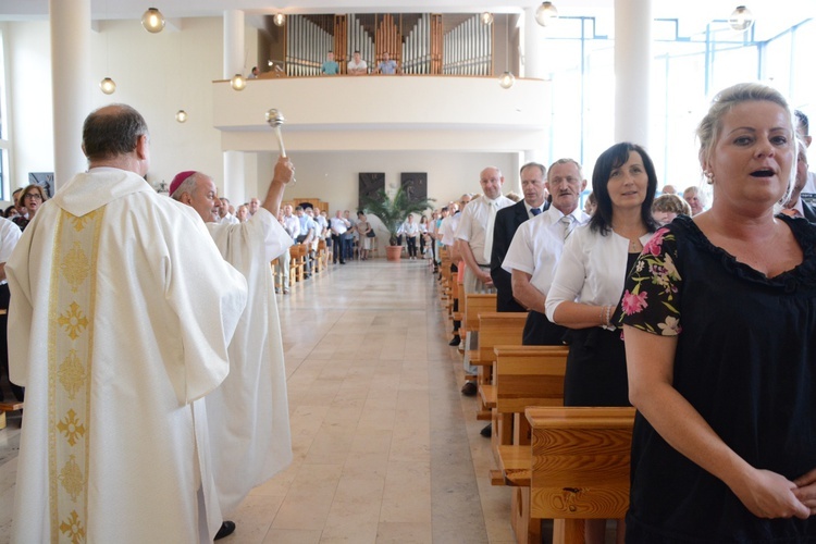 Dziękczynienie srebrnych jubilatów małżeńskich