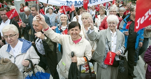 Dla Jezusa? Choćby w deszczu!