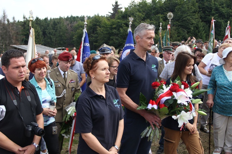 Msza za niezłomnych na Hali Łabowskiej