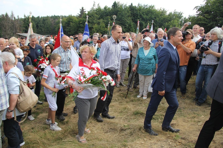 Msza za niezłomnych na Hali Łabowskiej