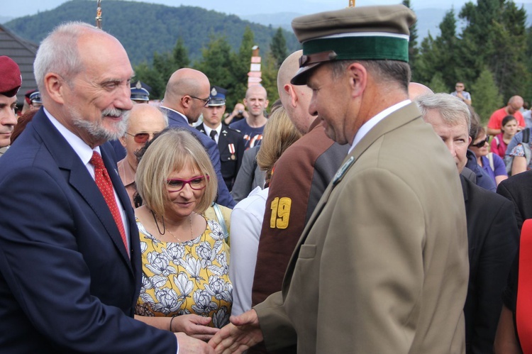 Msza za niezłomnych na Hali Łabowskiej