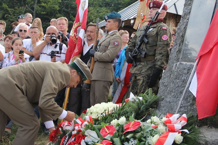 Msza za niezłomnych na Hali Łabowskiej