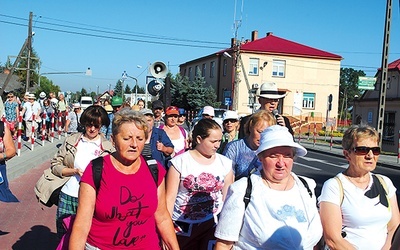 Poszli do Matki Bożej Bolesnej ze swoimi słabościami.