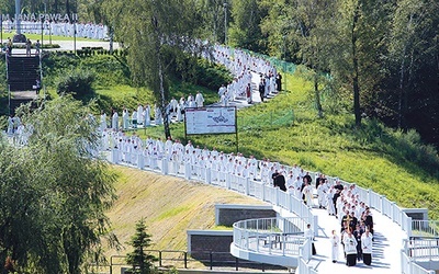 ▲	Śląscy duchowni w stolicy Miłosierdzia.