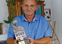 Janusz Preuhs – dyrektor gospodarstwa rybackiego w Krogulnej.