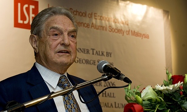 "Telegraph": Soros wspiera kampanię przeciw Brexitowi