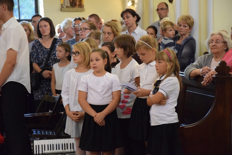 Powitanie ikony MB Częstochowskiej w parafii Wniebowstąpienia Pańskiego w Żyrardowie