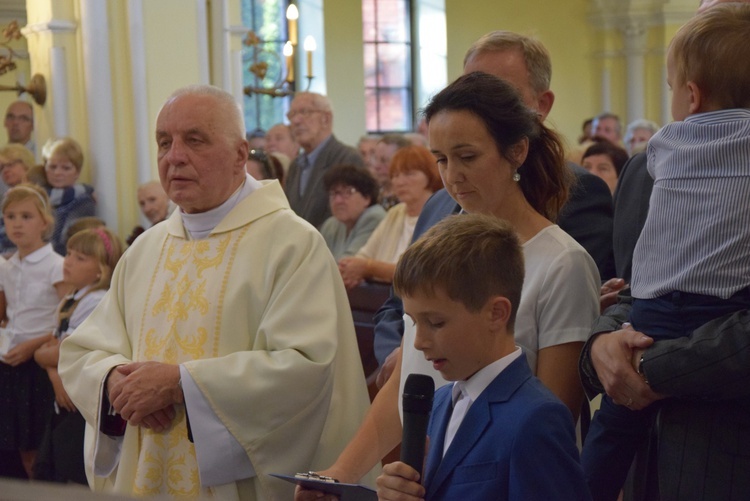 Powitanie ikony MB Częstochowskiej w parafii Wniebowstąpienia Pańskiego w Żyrardowie