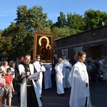 Powitanie ikony MB Częstochowskiej w parafii Wniebowstąpienia Pańskiego w Żyrardowie