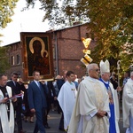 Powitanie ikony MB Częstochowskiej w parafii Wniebowstąpienia Pańskiego w Żyrardowie