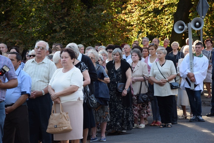 Powitanie ikony MB Częstochowskiej w parafii Wniebowstąpienia Pańskiego w Żyrardowie