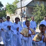 Powitanie ikony MB Częstochowskiej w parafii Wniebowstąpienia Pańskiego w Żyrardowie