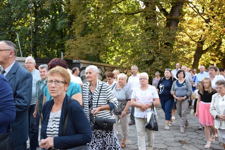 Powitanie ikony MB Częstochowskiej w parafii Wniebowstąpienia Pańskiego w Żyrardowie