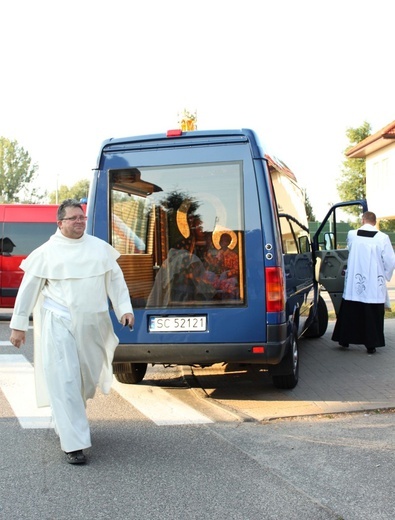 Powitanie ikony MB Częstochowskiej w Jaktorowie