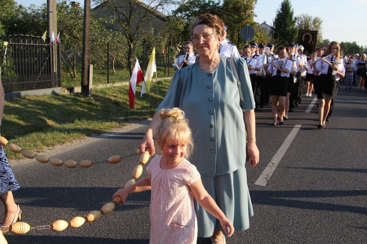 Powitanie ikony MB Częstochowskiej w Baranowie