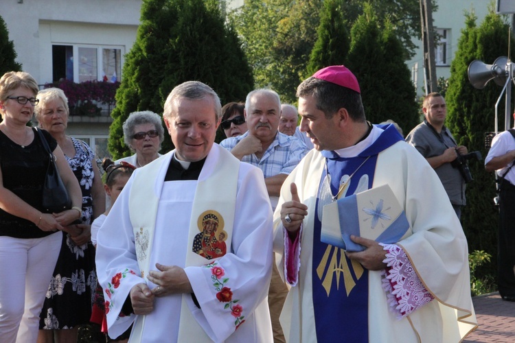 Powitanie ikony MB Częstochowskiej w Baranowie