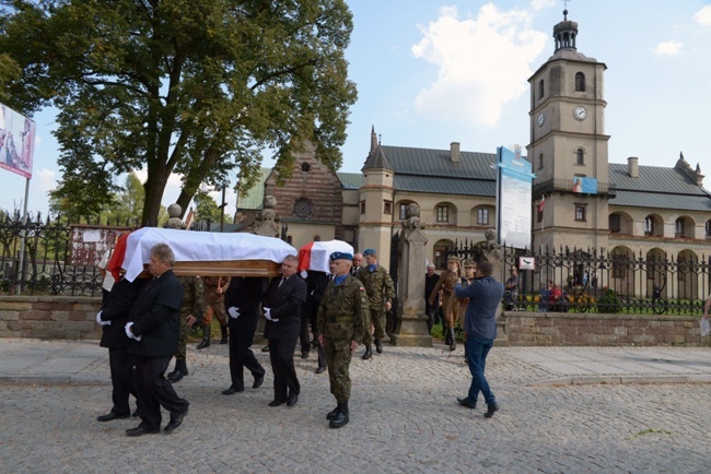 Pogrzeb żołnierzy wyklętych w Wąchocku