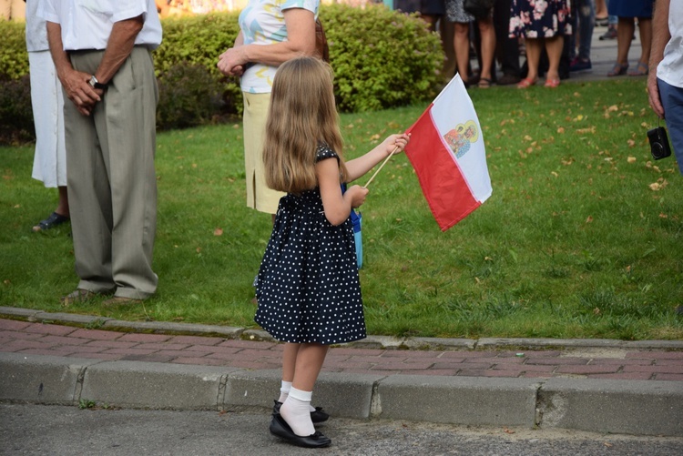 Powitanie ikony MB Częstochowskiej w Wiskitkach