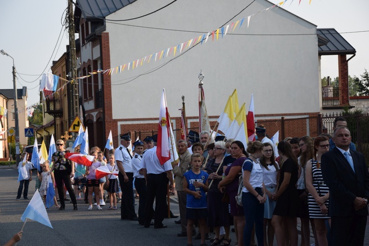 Powitanie ikony MB Częstochowskiej w Wiskitkach