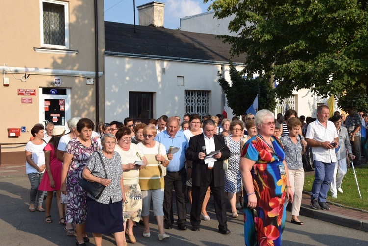 Powitanie ikony MB Częstochowskiej w Wiskitkach