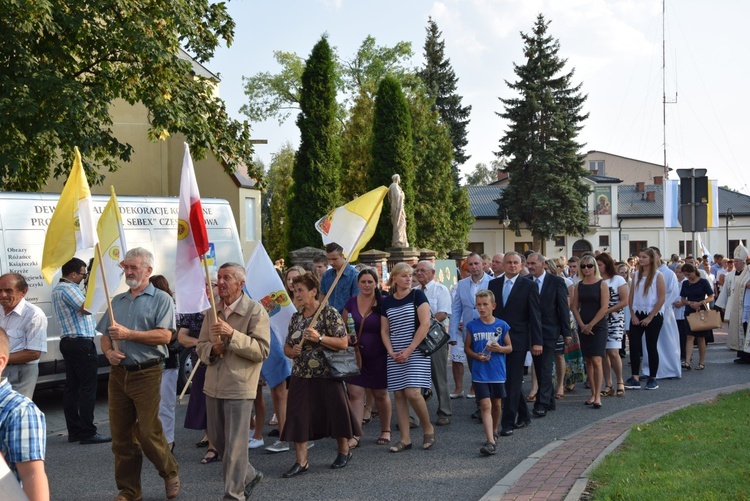 Powitanie ikony MB Częstochowskiej w Wiskitkach