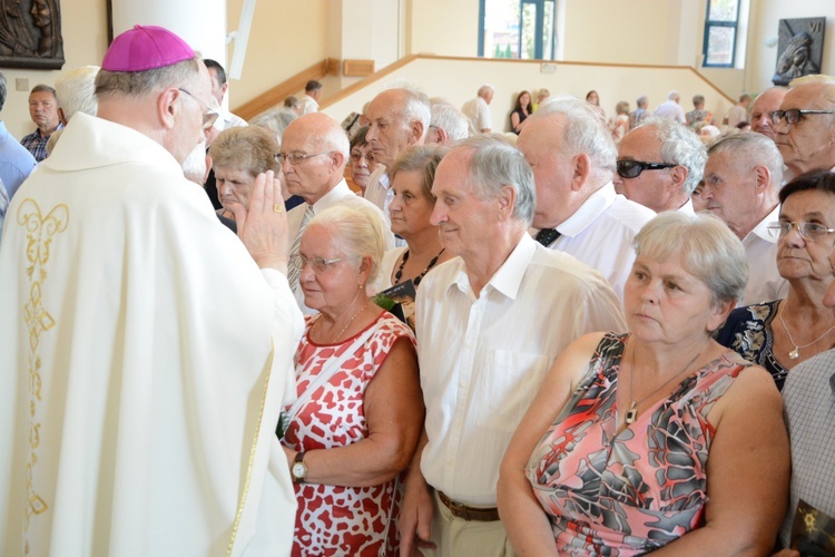 Dziękczynienie złotych jubilatów małżeńskich