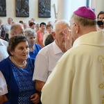 Dziękczynienie złotych jubilatów małżeńskich