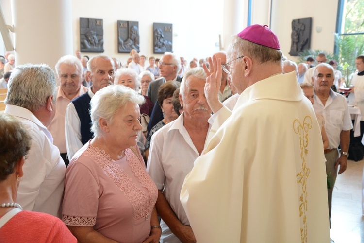 Dziękczynienie złotych jubilatów małżeńskich