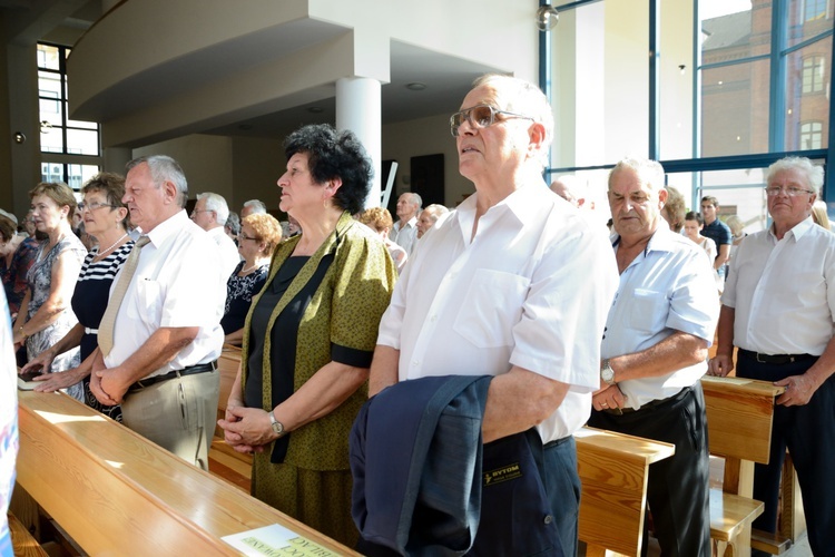 Dziękczynienie złotych jubilatów małżeńskich