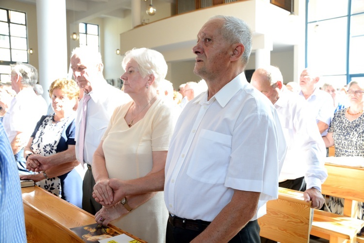 Dziękczynienie złotych jubilatów małżeńskich