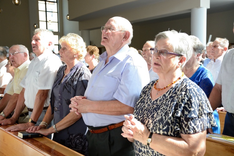 Dziękczynienie złotych jubilatów małżeńskich